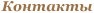 Контакты